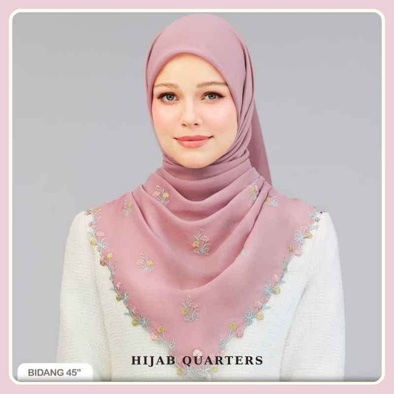Sulam Mekar Collection (Dusty Pink)